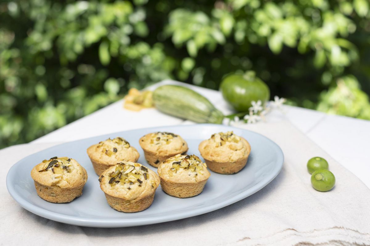 Muffins de Zucchini El Gourmet